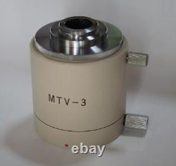 Olympus C-mount adapter for Olympus microscope MTV-3 Used
