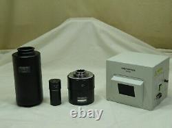 Olympus DP10 Microscope Camera with U-PMTVC, U-SPT, PE 2.5X & Ac Adapter