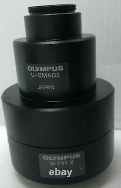 Olympus Dp11 Dp11-p Microscope Camera With U-cmad3 U-tv1x Camera Adaptor