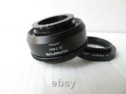 Olympus IX-TVAD Photo / Video Adapter & F-mount, Olympus IX 50/70/71 Microscopes
