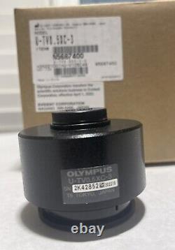 Olympus Microscope 0.5X C-Mount Camera Adapter U-TV0.5XC-3 Part # U-V105C48
