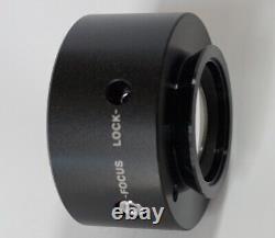 Olympus Microscope C Mount Camera Adapter 0.5X U-TV0.5XC-3 F/S Japan WithT. (T185)