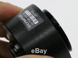 Olympus Microscope C-Mount Camera Adapter Interface U-TV0.5XC-3 PERFECT GLASS