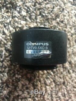 Olympus Microscope C-Mount Camera Adapter U-TV0.5XC-3 Orignal