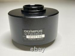 Olympus Microscope C-mount Camera Adapter U-TV0.5XC-3