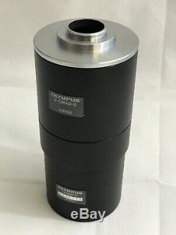 Olympus Microscope Camera Adapter U-CMAD-2 and U-PMTV Combo