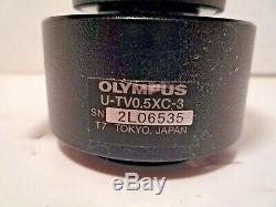 Olympus Microscope Camera DP26-CU With U-TV0.5XC-3 Adapter