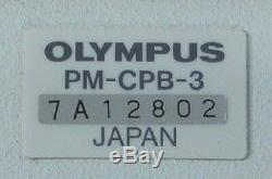 Olympus Microscope Camera PM-CPB-3 Polaroid Back PM-CP-3 for PM-10AD / CK40M