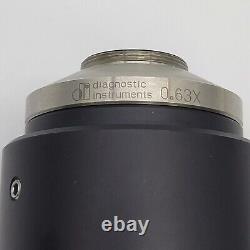 Olympus Microscope Diagnostic Instruments DBX 0.63x Camera Adapter
