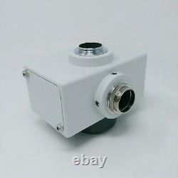 Olympus Microscope U-DPCAD Combined Adapter C-Mount Dual Camera Port
