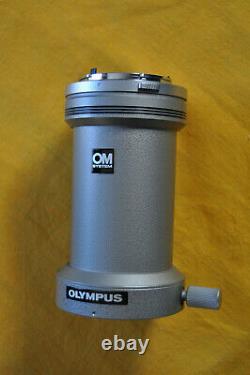 Olympus OM Microscope Camera Photo Tube Adapter L, Silver Version
