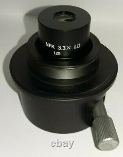 Olympus OM camera adapter with NFK 3.3X projective for BH CK CH microscopes