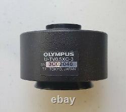 Olympus Oem 0.5x Adjustable C-mount, Bx, CX & MX Series Microscopes U-tv0.5xc-3