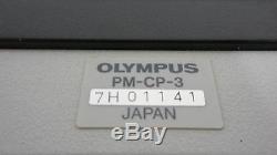 Olympus PM-DL-3 PM-CP-3 Microscope Camera Adapter + PM-CPB-3 Polaroid Back PM-CP