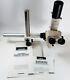 Olympus Sz40 Stereo Microscope Sz-stb1 Arm Boom Stand + 35mm Slr Camera Adapter