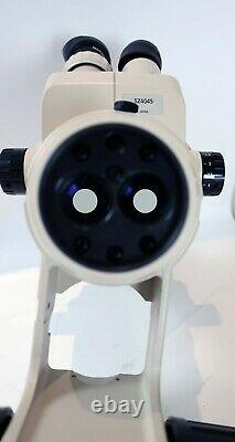 Olympus SZ40 Stereo Microscope SZ-STB1 Arm Boom Stand + 35mm SLR Camera Adapter
