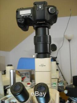 Olympus SZ Microscope 2 Canon FULL FRAME Camera Adapter SZ PT 4045 4060 6045 114