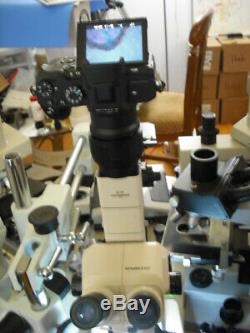 Olympus SZ Microscope 2 Sony 7 9 FULL FRAME Camera Adapter SZ 4045 4060 6045 114