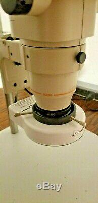 Olympus Stereo SZ60 Microscope with20x Eyepieces, Camera adapter Stand & LED light