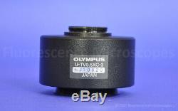 Olympus U-TV0.5XC-3 C-Mount Camera Adapter for BX IX Microscope