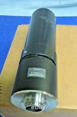 Olympus U-TV0.5X Microscope 0.5X TV Lens with U-CMAD-2 C-Mount Camera Adapter