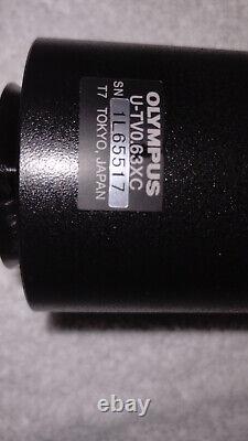 Olympus U-TV0.63xC 0.63x 42mm Dovetail To C-Mount X Series BX IX Camera Adapter