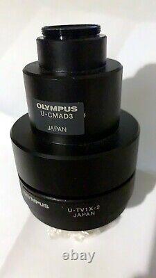 Olympus U-cmad3 C-mount Microscope Camera Adapter W / U-tv1x-2