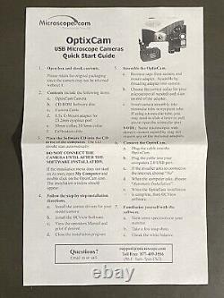 OptixCam Summit Series Digital Microscope Camera (New in Box)