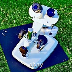 Professional Quality Binocular Microscope with camera and computer imaging