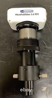 QImaging Evolution MP Micropublisher 5.0 and HRD060 Microscope Camera Adapter