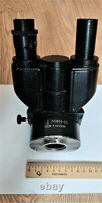 RARE LOMO microscope TRINOCULAR photo attachment MFN-11 binocular