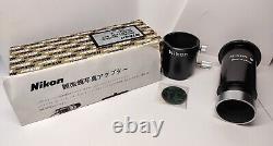 READ Nikon Microscope Adapter Kit Model 2 for F Camera with Box from JAPAN