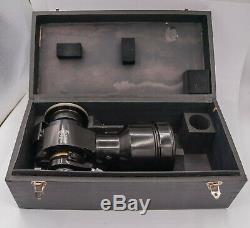 Rare Early Model Carl Zeiss Jena Miflex Microscope Camera Adapter with Case