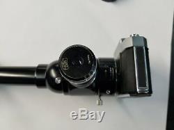 Rare Zeiss Camera Adapter For Microscope Beam Splitter External Shutter Box