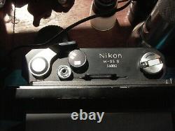Reichert Austria microscope camera ibsor T, b, 1-125 shutter Nikon M-35s Camera