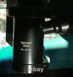 Reichert Austria microscope camera ibsor T, b, 1-125 shutter Nikon M-35s Camera
