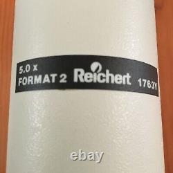 Reichert Microscope Camera Adapter 5.0X 1763Y Format 2 Konica SLR