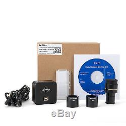SWIFTCAM 10MP Digital Microscope Camera Live Video USB 2.0 with Calibration Kit