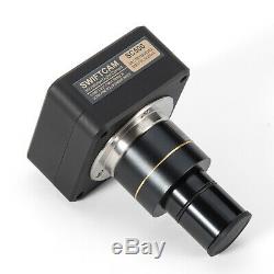 SWIFTCAM 5MP HD Digital Camera USB2.0 Bino Trinocular Microscope+Calibration Kit