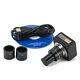 Swiftcam Microscope 10mp Digital Camera Usb3.0 Live Video Photo +calibration Kit