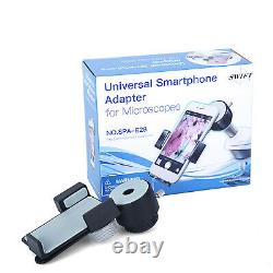 SWIFT 40X-2500X Trinocular Compound Microscopes+1.3MP Camera +Smartphone Adapter