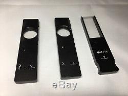 Set Of 3 DIN POL Plate Compensator Slider Microscope 6x20mm