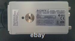 Sony 3ccd color video camera with zoom and camera adaptor and microscope mount