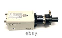 Sony DXC-960MD 3CCD CCD-IRIS Color Video Camera 12V & MVA-185 Microscope Adapter