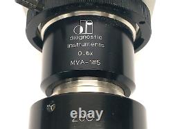 Sony DXC-960MD 3CCD CCD-IRIS Color Video Camera 12V & MVA-185 Microscope Adapter