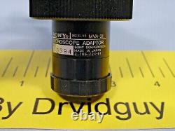Sony MVA-31 Microscope Adaptor with 2/3 Bayonet Mount for DXC-750 and others