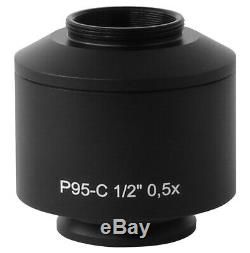 Standard Microscope camera C mount adapter for Zeiss trinocular microscope use