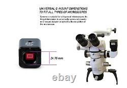 Surgical Microscope camera with Recorder for Zeiss, Leica, Takagi Beam Splitter