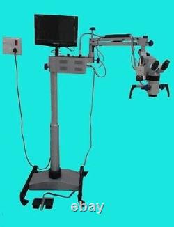 Surgical Microscope five step lcd camera motorized