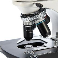 Swift 40X-2500X Compound Binocular Microscope+1.3MP Digital Camera+Phone Adapter